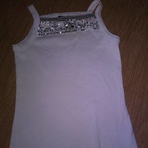 Fang Girls White Tank